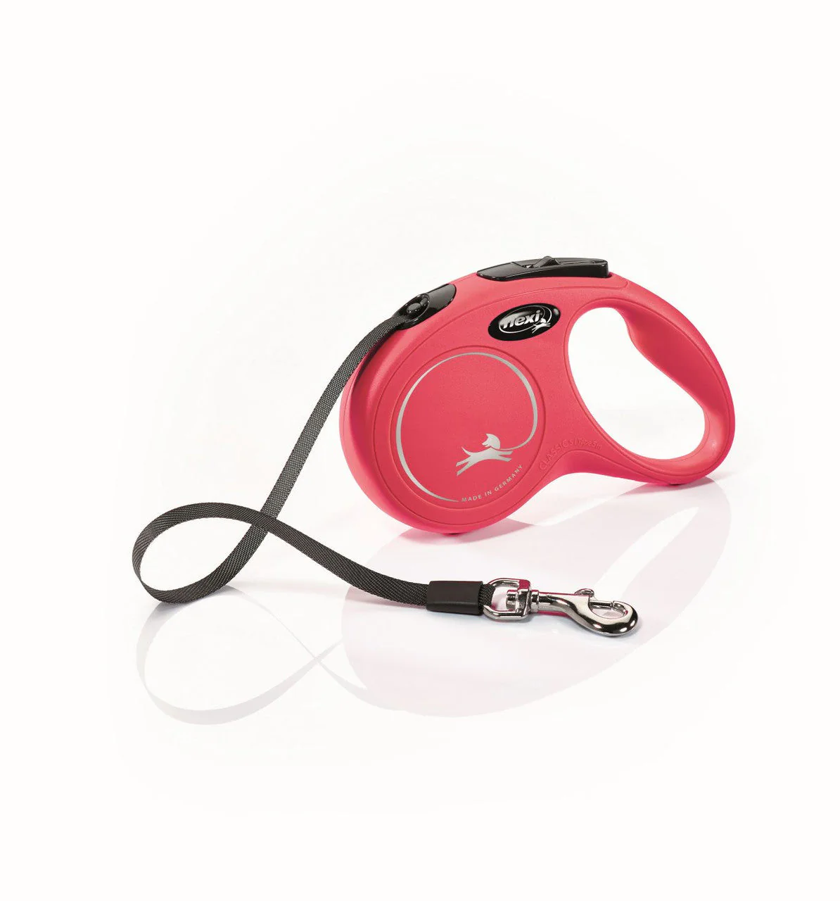 Flexi Flexi Classic Nylon Cord Dog Leash Red 16ft SM up to 33lb