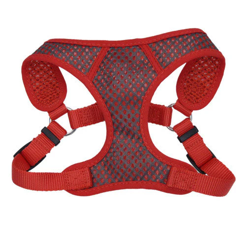 Comfort Soft Sport Wrap Adjustable Dog Harness Grey/Red XS 5/8in X 16-19in - Image 2