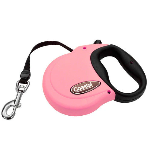 Coastal Retractable Dog Leash Pink 16ft MD - Image 2