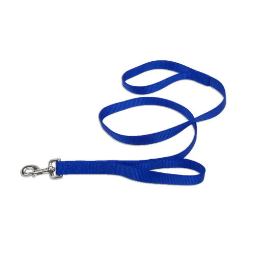 Coastal Style 906H 1" x 6' Heavy Weight Nylon Training Lead with Handle Blue {L+b}764481 - Image 2