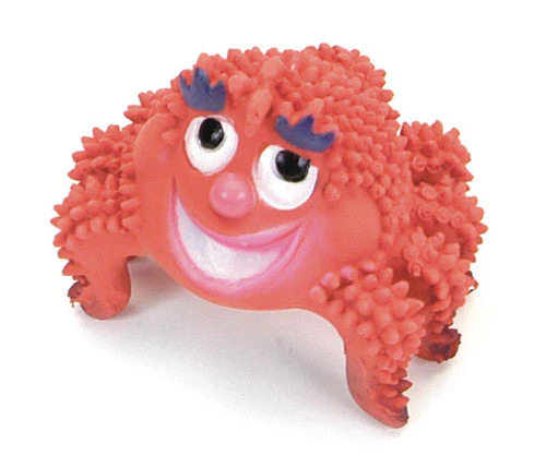 Rascals Latex Dog Toy Crab 3 in - Image 2