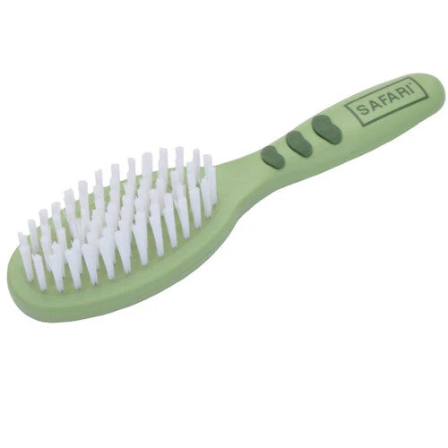Safari Bristle Cat Brush Green One Size - Image 2