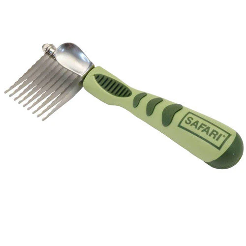 Safari Dog De-Matting Comb Green One Size - Image 2