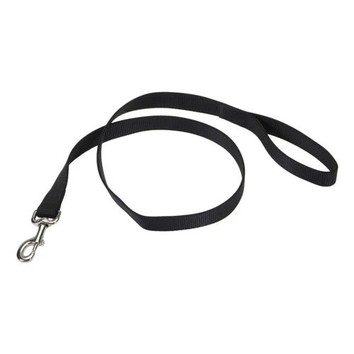 Coastal Single-Ply Nylon Dog Leash Black 1 in x 4 ft - Image 2