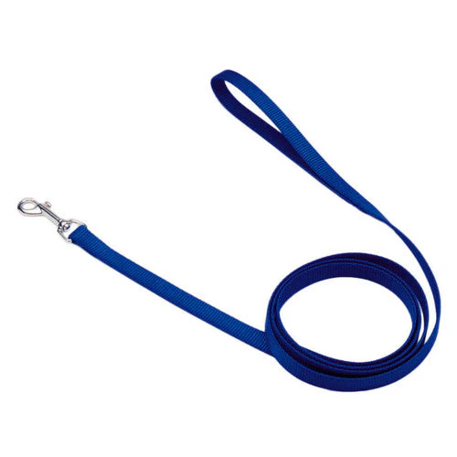 Coastal Single-Ply Nylon Dog Leash Blue 5/8 in x 4 ft - Image 2