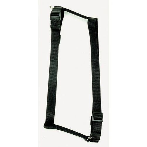Coastal Standard Adjustable Nylon Dog Harness Black XS 3/8in X 10-18in - Image 2