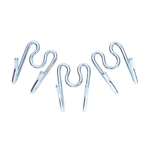 Titan Extra Links for Prong Training Dog Collar Fine Chrome 2 mm 3 Pack - Image 2