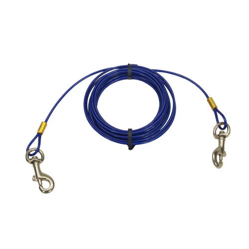 Coastal 20' Medium Tie Out Cable Up to 50 lbs. {L+b}769078 - Image 2