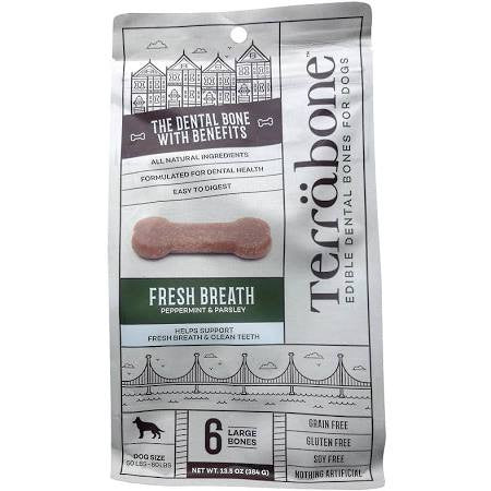 Complete Natural Nutrition Dog Terra Fresh Breath Large 6 Count {L-x} - Image 2