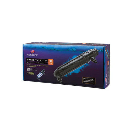 Coralife Turbo-Twist UV Sterilizer 12X, Up to 500 Gallons - Image 2