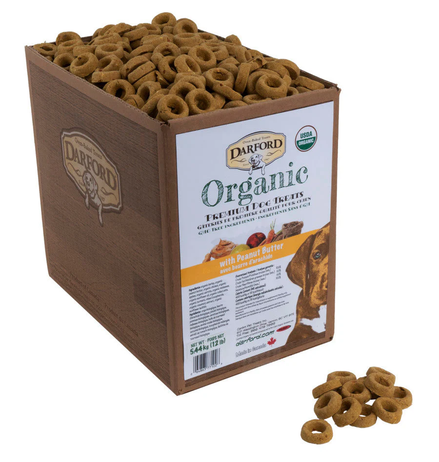 Darford Organic Premium Peanut Butter Dog Treat 12 lb - Image 2