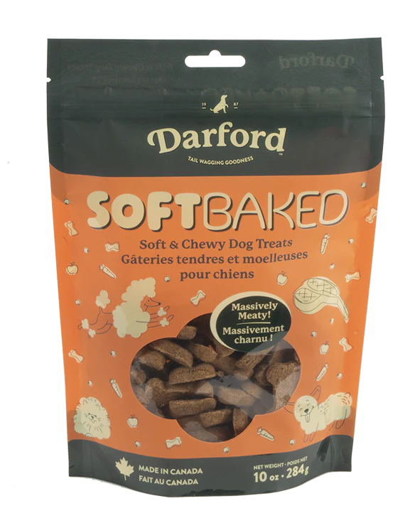 Darford Soft Baked Dog Treats Massively Meaty 10 oz