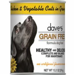 Dave's Dog Grain Free Chicken & Vegetable In Gravy 13.2oz {L+x} C=12 - Image 2
