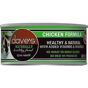 Dave's Pet Food Cat Naturally Healthy Chicken 5.5oz {L+x} C=24