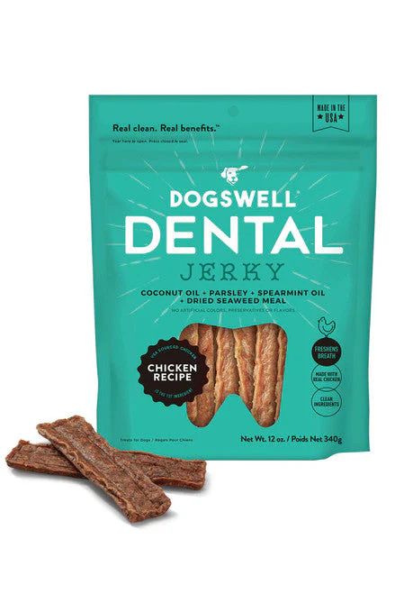 Dogswell Dental Chicken Jerky Treat 12 oz - Image 2