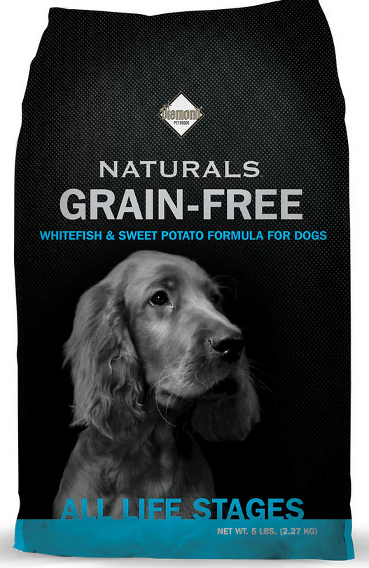Diamond Naturals Grain Free Whitefish & Sweet Potato Dog 28lb {L-1}418148