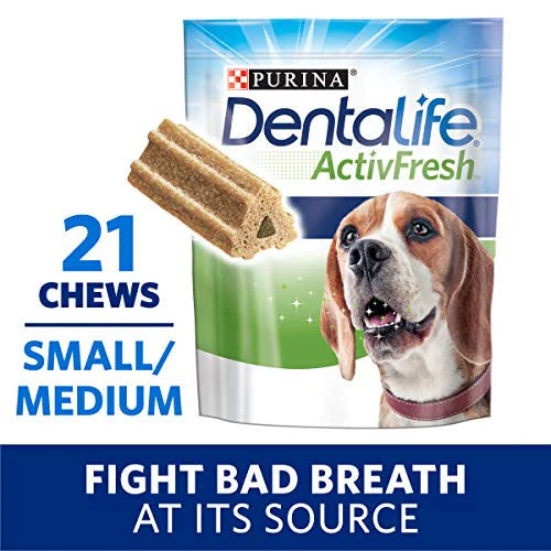 DentaLife ActivFresh Dental Chews, Daily Oral Care Small/Medium 4/15.5oz {L+1} 178861 - Image 2