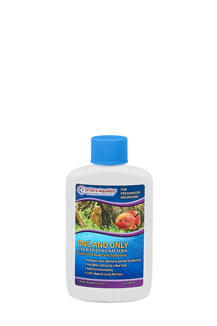 Dr. Tim's Aquatics One & Only Live Nitrifying Bacteria for Freshwater Aquariums 2 fl. oz - Image 2
