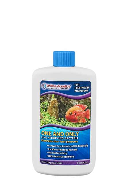 Dr. Tim's Aquatics One & Only Live Nitrifying Bacteria for Freshwater Aquariums 8 fl. oz - Image 2