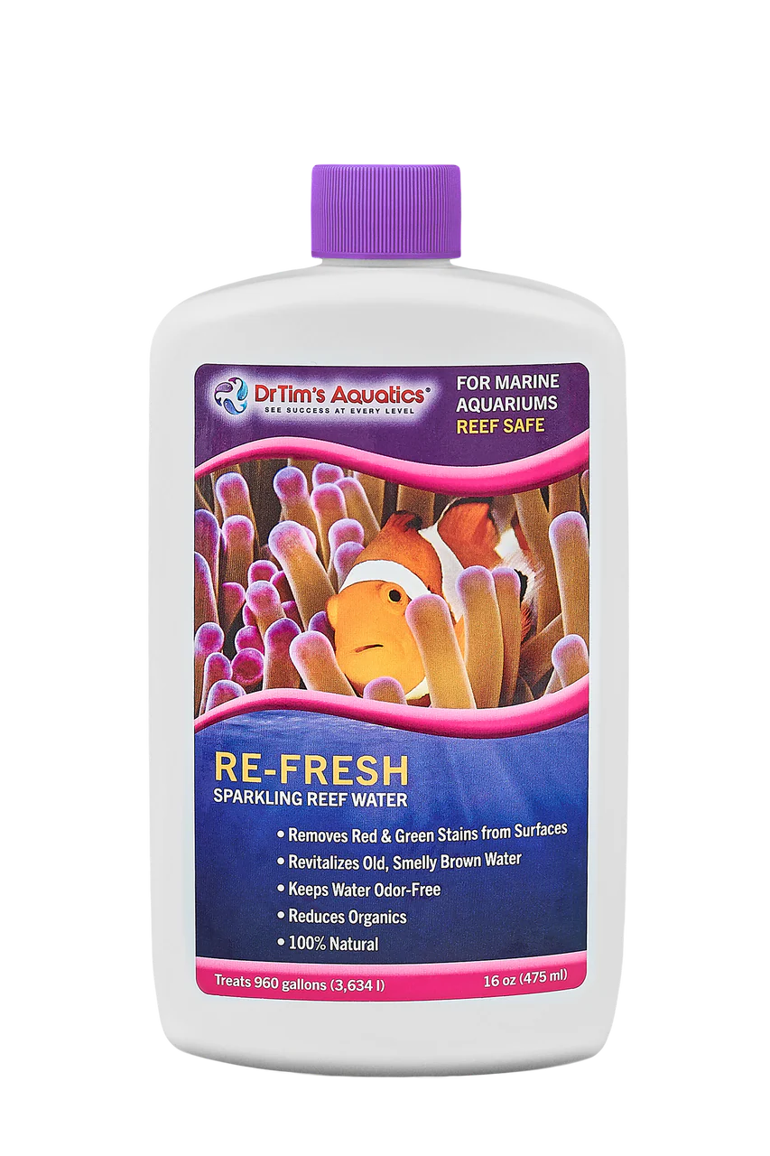 Dr. Tim's Aquatics Re-Fresh Revitalizer for Reef Aquarium 16 fl. oz