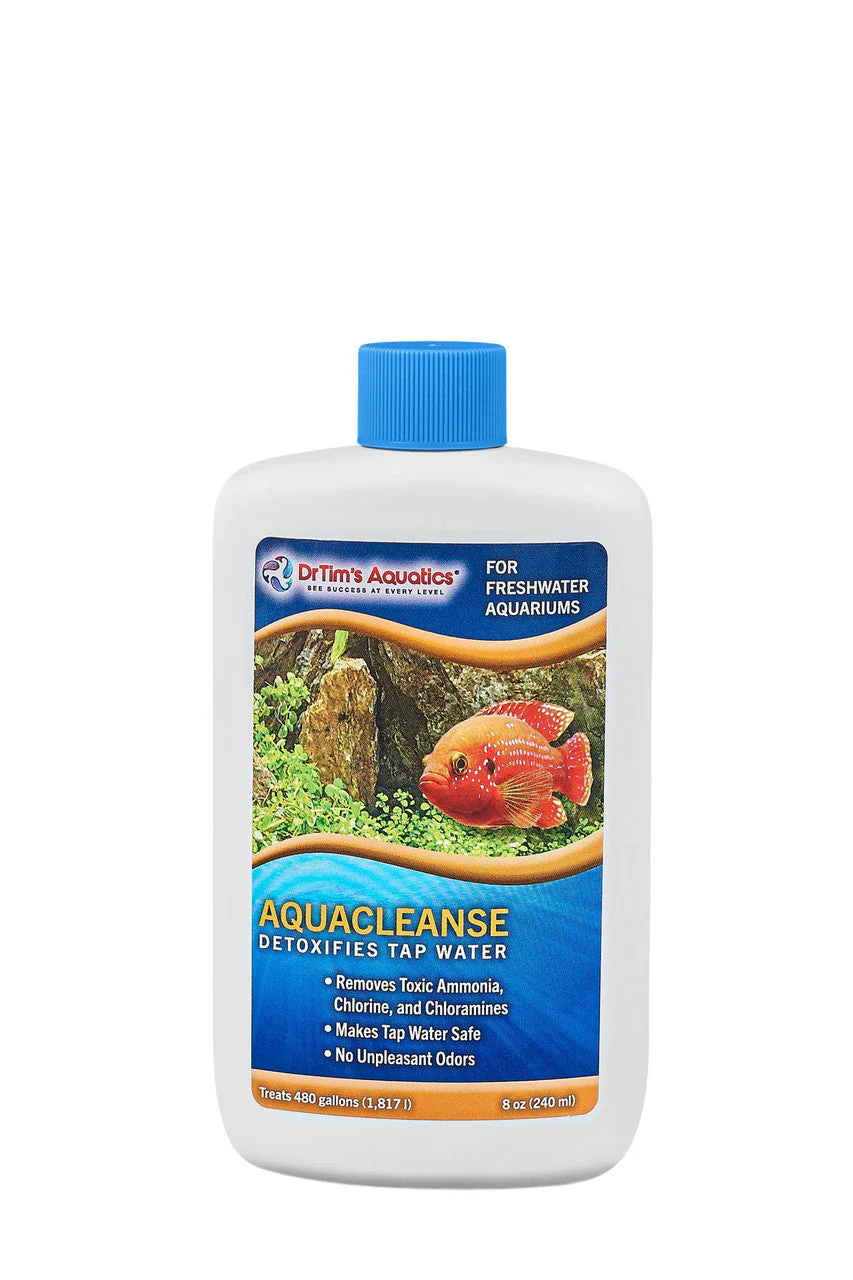Dr. Tim's Aquatics AquaCleanse Tapwater Detoxifier for Freshwater 8 oz