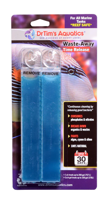 Dr. Tim's Aquatics Waste-Away Marine Time Release Gel Water Clarifier 2pk LG - Image 2