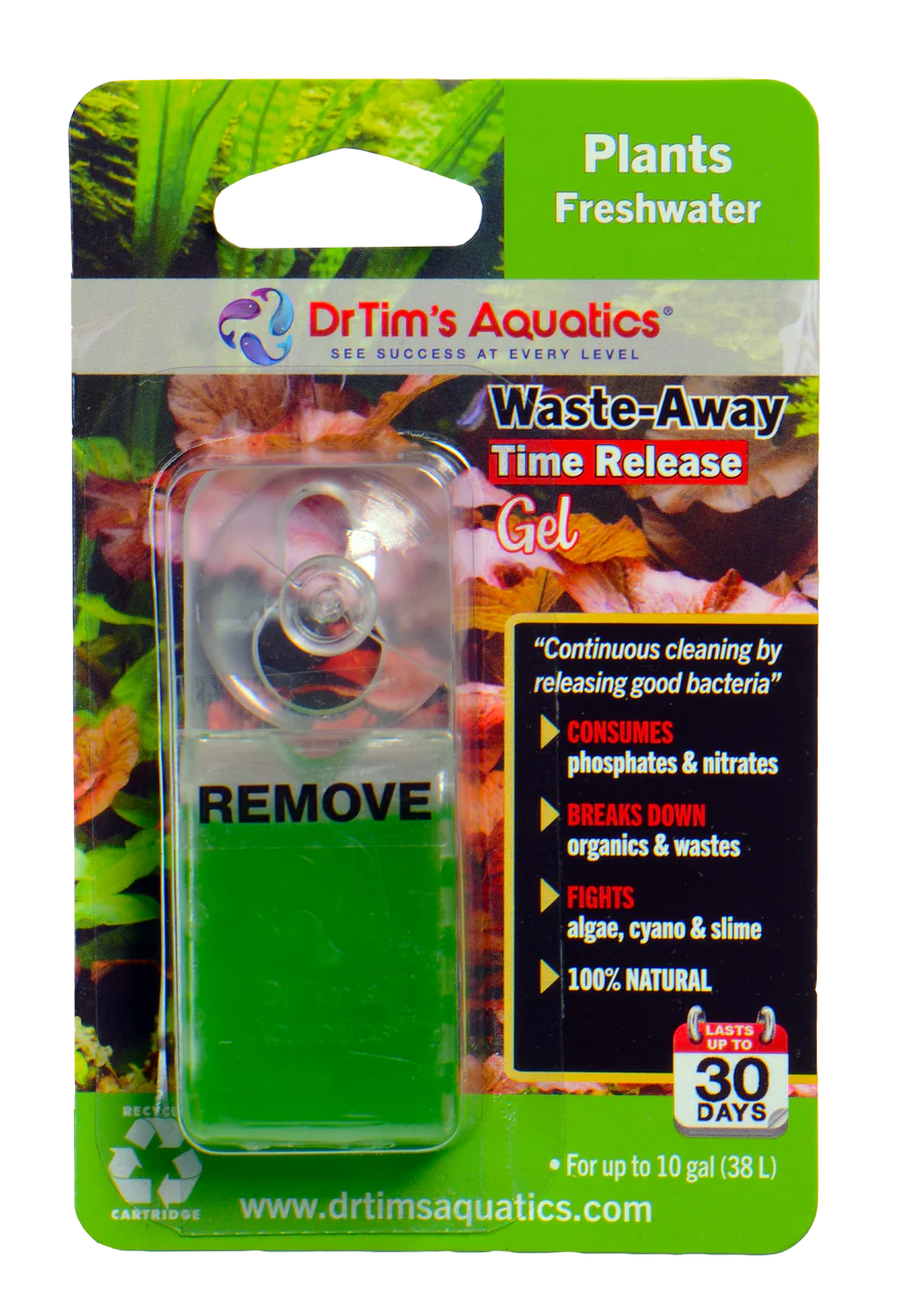 Dr. Tim's Aquatics Waste-Away Time Release Gel for Plant Tanks 10 Gallon Single
