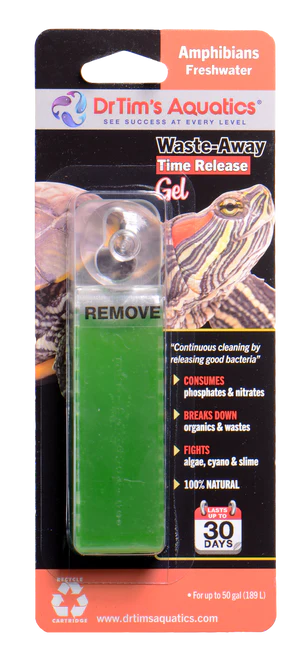 Dr. Tim's Aquatics Waste-Away Time Release Gel for Turtles/Amphibians 50 Gallon Single - Image 2