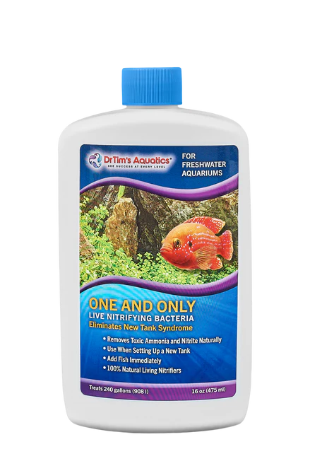 Dr. Tim's Aquatics One & Only Live Nitrifying Bacteria for Freshwater Aquariums 16 fl. oz - Image 2
