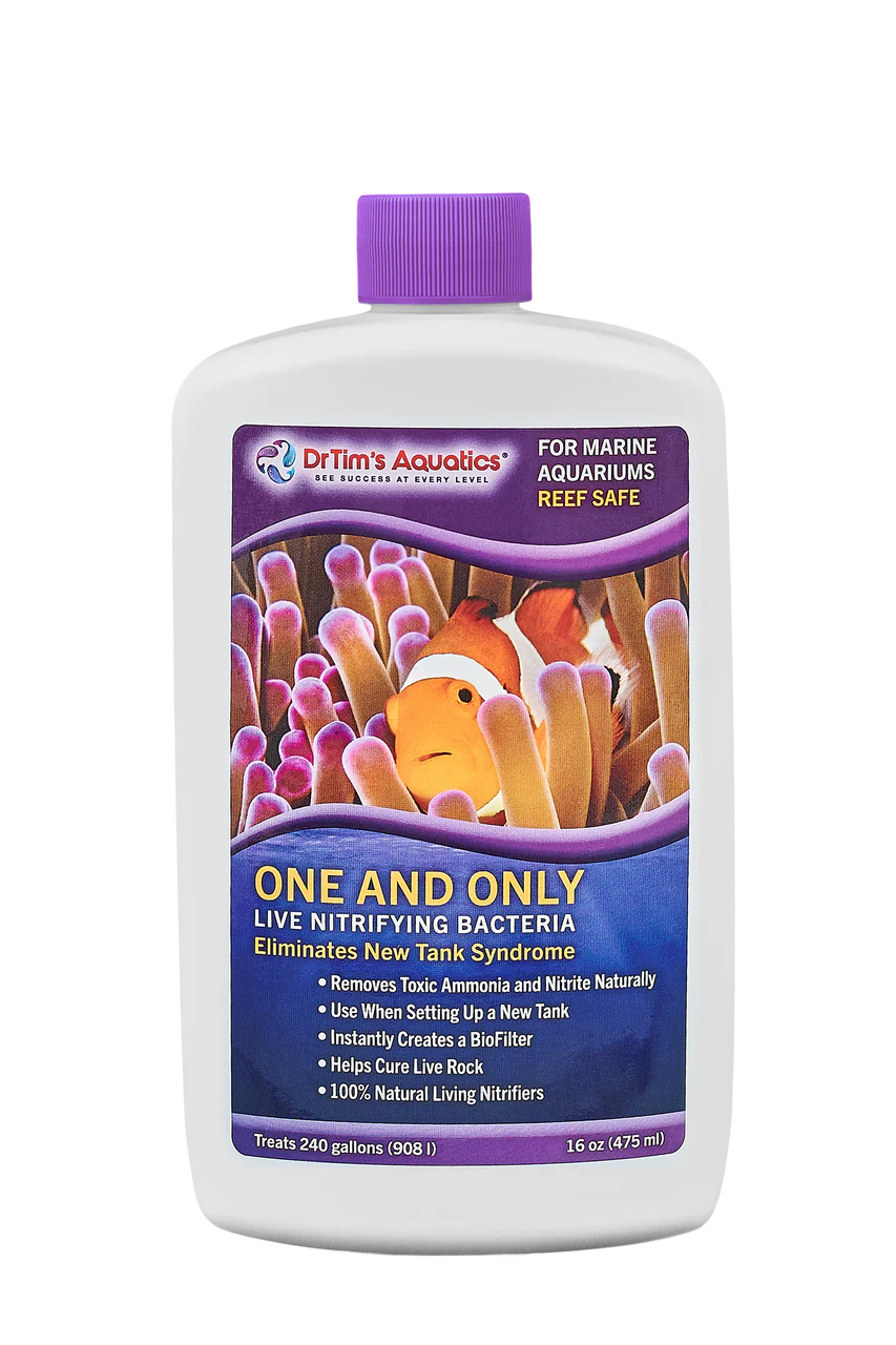 Dr. Tim's Aquatics One & Only Live Nitrifying Bacteria for Reef Aquarium 16 fl. oz