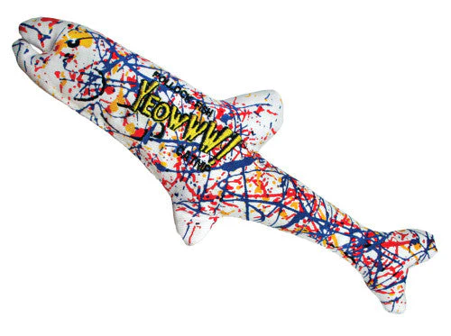 Yeowww! Pollock Fish Catnip Toy Multi-Color 11 in - Image 2
