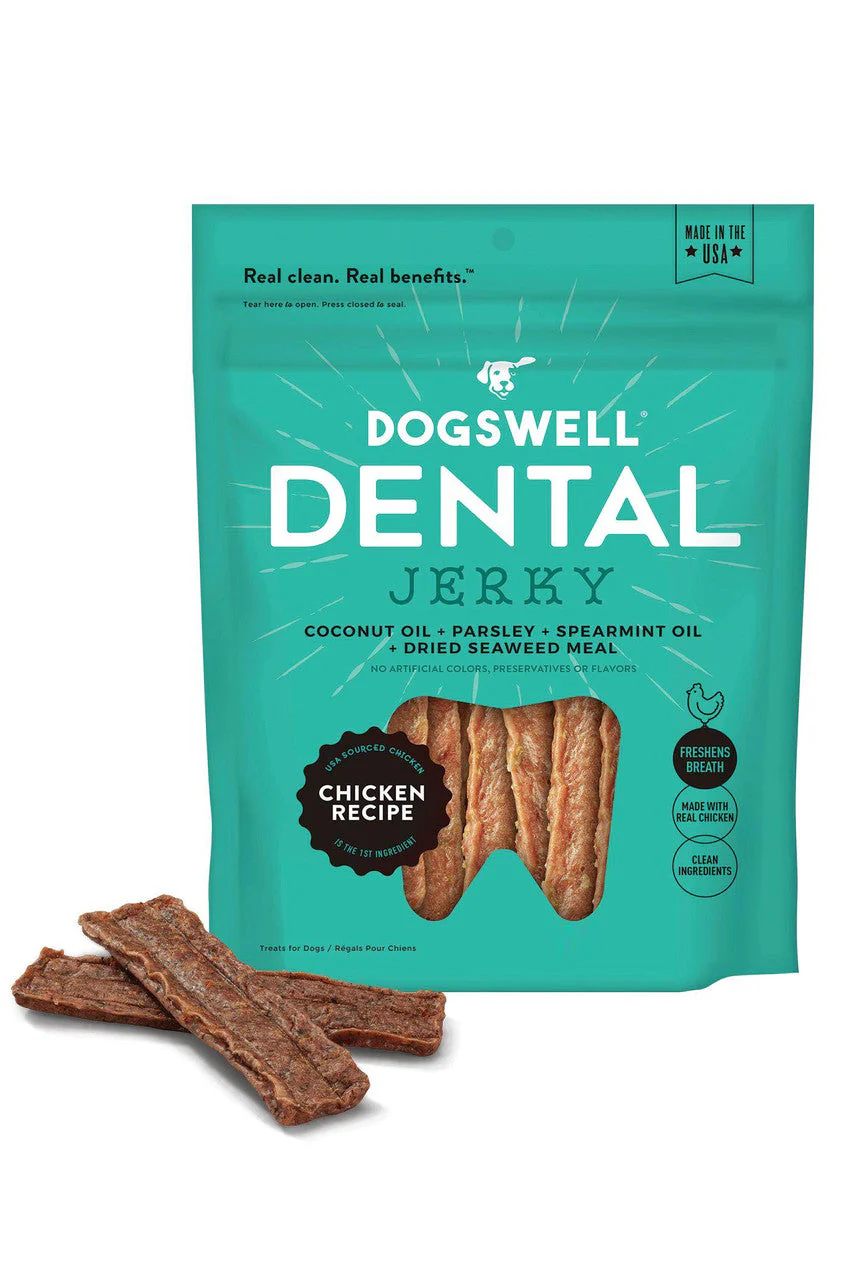 Dogswell Dental Chicken Jerky Treat 24 oz