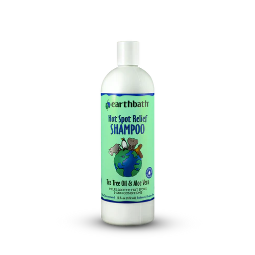 Earthbath Hot Spot Relief Shampoo, Tea Tree & Aloe Vera 16oz - Image 2