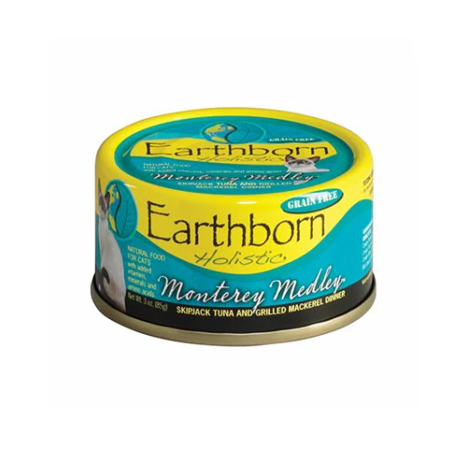 Earthborn Cat Grain Free Monterey Medley 3oz {L+}