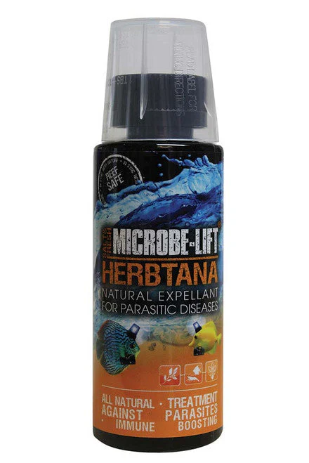 Microbe-Lift Herbtana Expellant Salt & Freshwater Parasitic Medication 4 fl. oz - Image 2