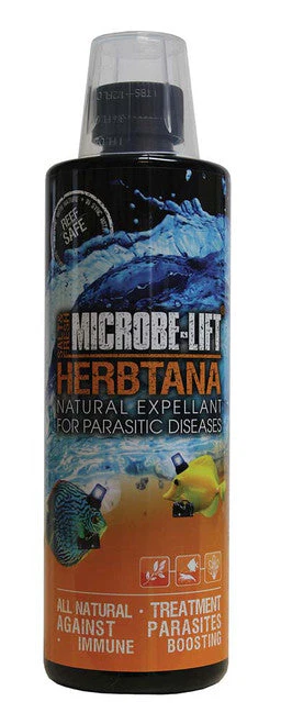 Microbe-Lift Herbtana Expellant Salt & Freshwater Parasitic Medication 8 fl. oz - Image 2