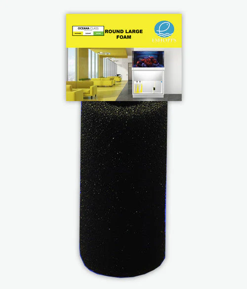 Eshopps Replacement Filter Foam for Filters Round Black LG - Image 2