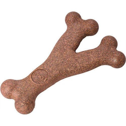Bam-Bone Wish Bone Bacon Dog Toy 7 in - Image 2