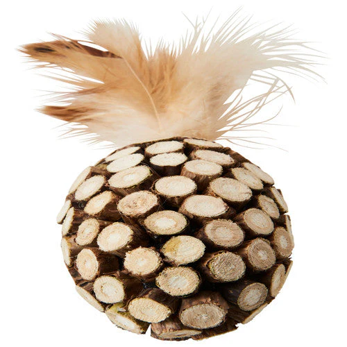 Spot Silver Vine Chunky Cat Toy Assorted Tan/Brown 6in - Image 2