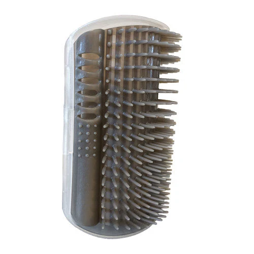 Spot Silver Vine Self Groomer For Cats Grey 5in - Image 2