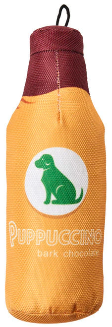 Spot Fun Drink Puppucino Dog Toy Orange 9.5in - Image 2