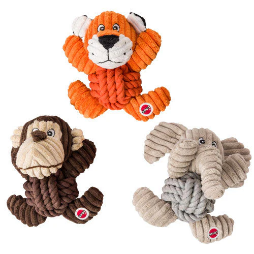 Spot Knot For Nothin' Dog Toy Assorted 6.5 in - Image 2