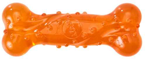 Spot Play Strong Scent-Sation Bone Dog Toy Orange 6in - Image 2
