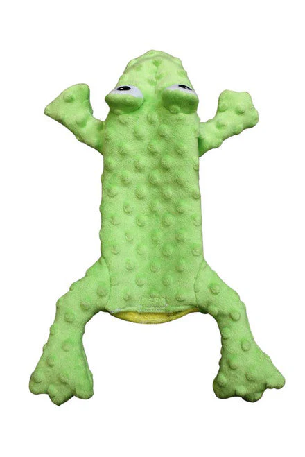 Skinneeez Extreme Dog Toy Stuffer Frog 14 in - Image 2