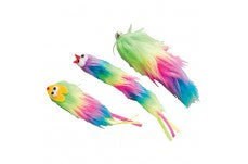 Ethical Tie Dye Plush Cat Toy Assorted 5" 1ea