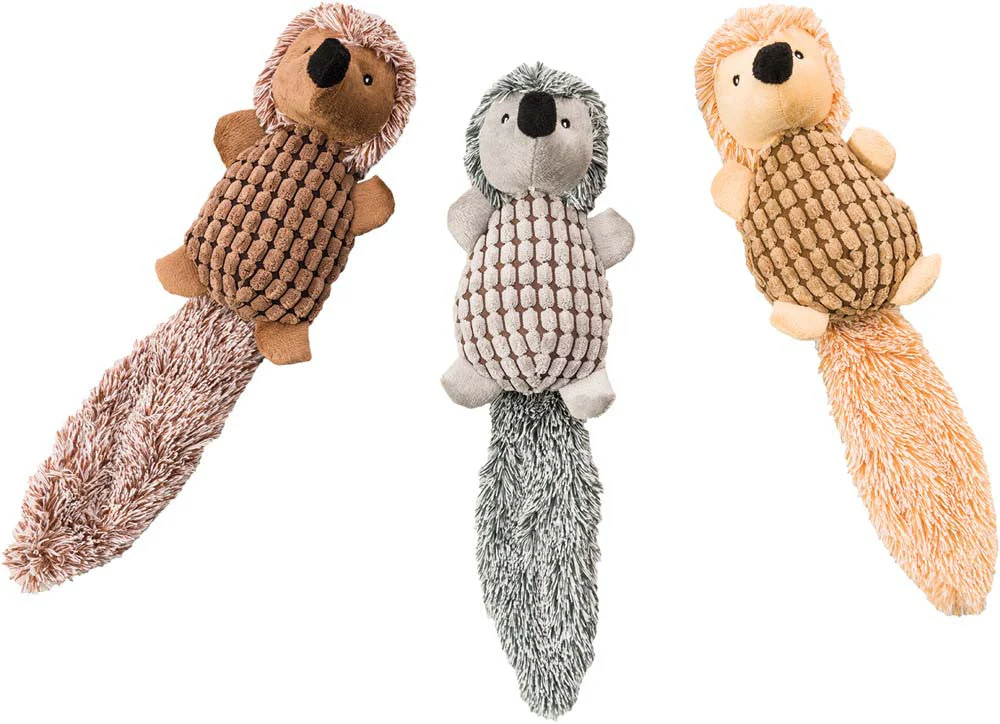 Spot Long Tail Dog Toy Hedgehogs Assorted 16 in 1ea