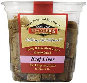 Evangers Raw Freeze Dried Grain Free Beef Liver Dog And Cat Treats-4.6-oz-{L+1} - Image 2