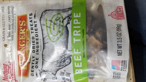 Evangers Raw Freeze Dried Grain Free Beef Tripe Dog And Cat Treats-3.5-oz-{L+1} - Image 2
