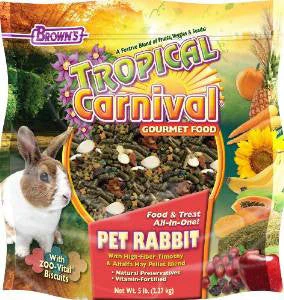 F.M. Brown's Tropical Carnival Rabbit Food 5lb {L+1}423675 - Image 2
