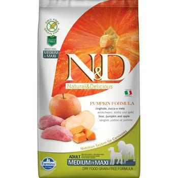 Farmina N&d Grain-free Pumpkin Boar & Apple Adult Dog Medium & Max5.5lb {L+1x+}}